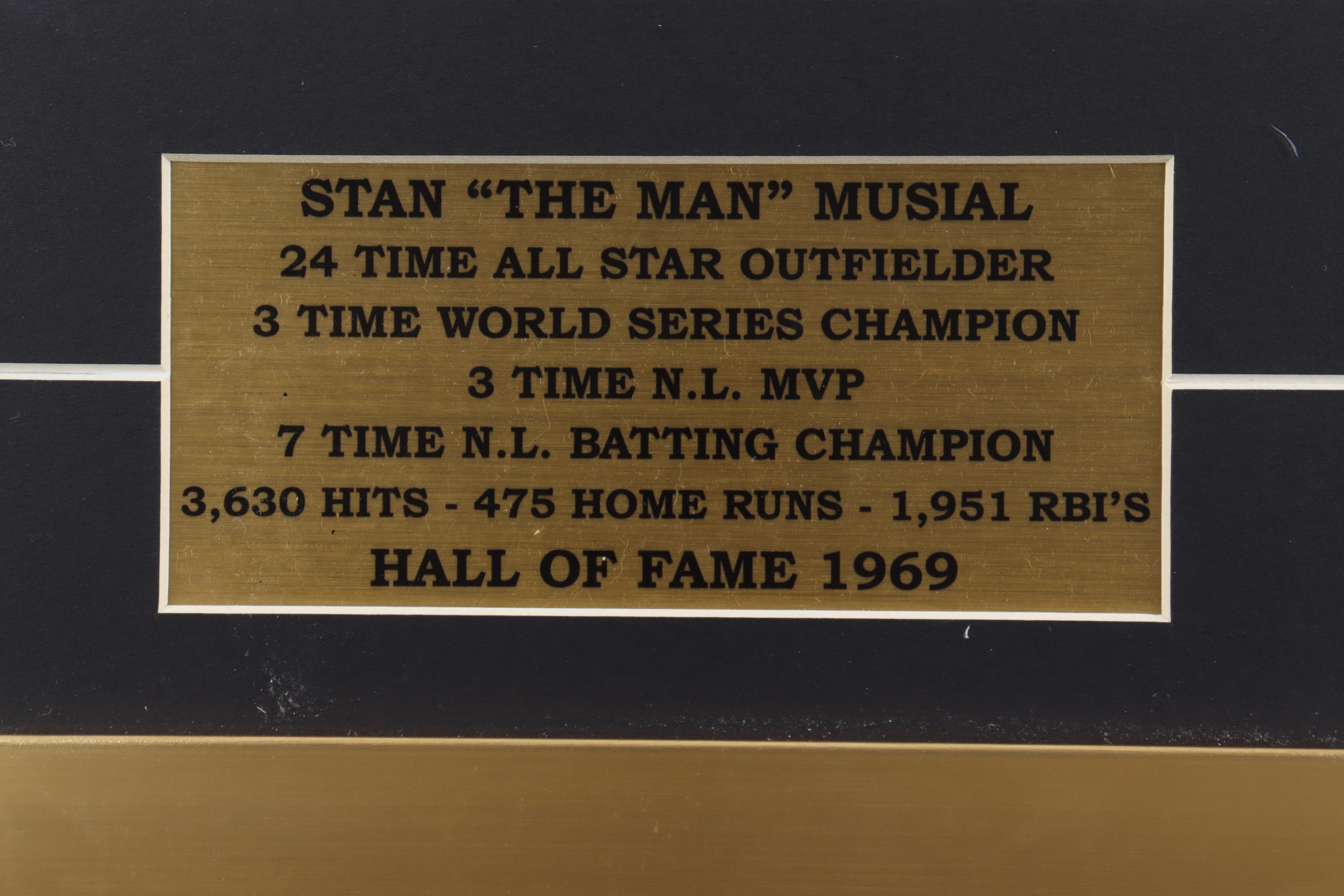 Stan "The Man" Musial Signed Cardinals 15x20 Custom Framed Photo Display (PSA COA) at PristineAuction.com Stan "The Man" Musial Signed Cardinals 15x20 Custom Framed Photo Display (PSA COA) at PristineAuction.com