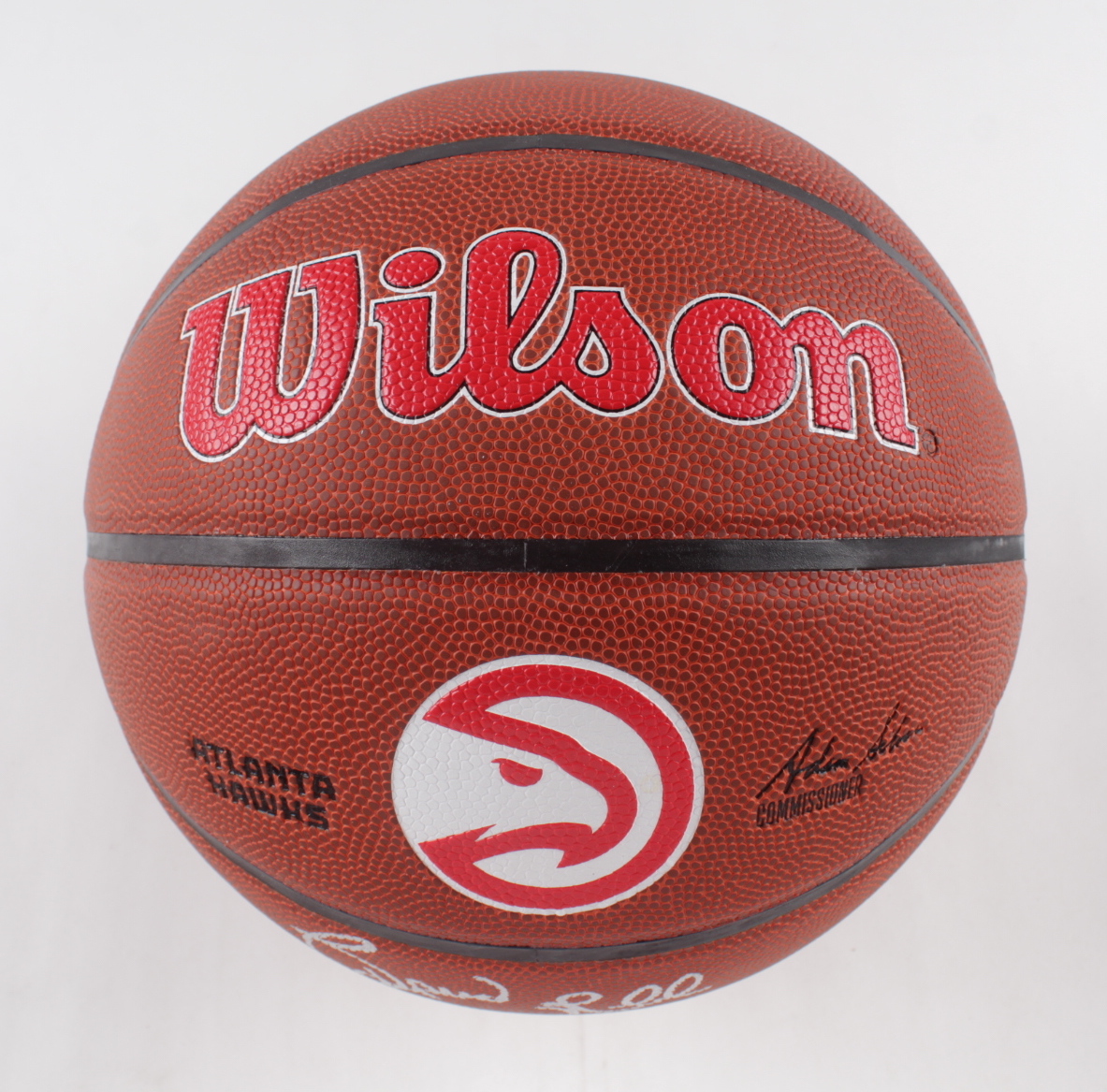 Spud Webb Signed Hawks Logo NBA Game Ball Series Basketball Inscribed "Slam Dunk Champ 86" (Schwartz Sports) at PristineAuction.com Spud Webb Signed Hawks Logo NBA Game Ball Series Basketball Inscribed "Slam Dunk Champ 86" (Schwartz Sports) at PristineAuction.com