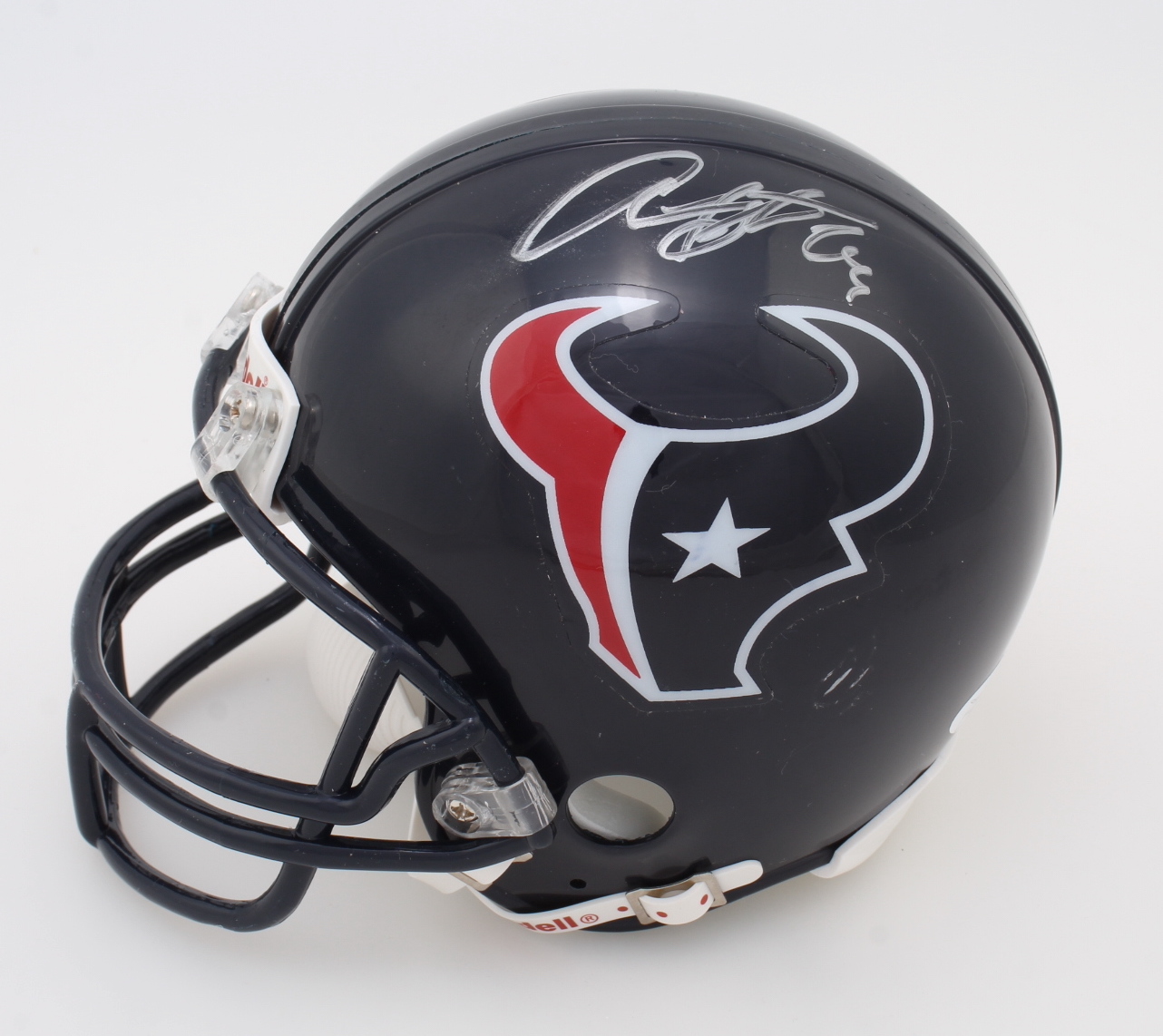 Arian Foster Signed Texans Mini Helmet (JSA COA) at PristineAuction.com Arian Foster Signed Texans Mini Helmet (JSA COA) at PristineAuction.com