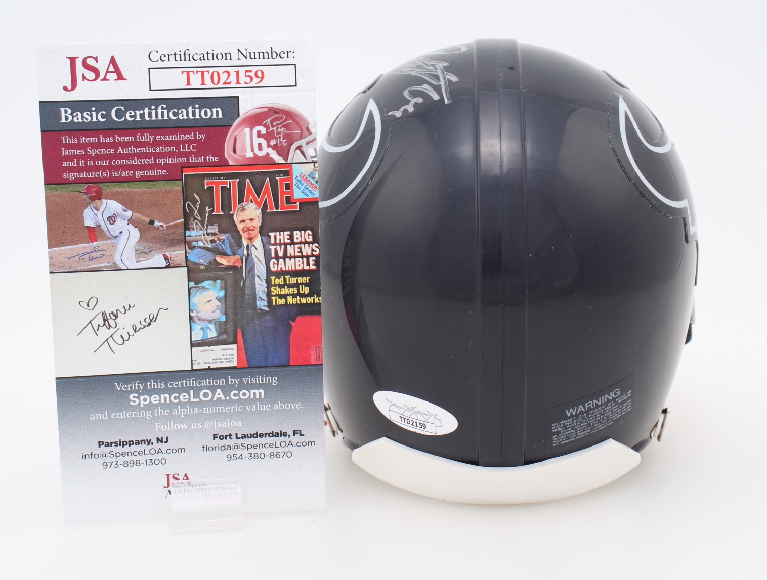Arian Foster Signed Texans Mini Helmet (JSA COA) at PristineAuction.com Arian Foster Signed Texans Mini Helmet (JSA COA) at PristineAuction.com