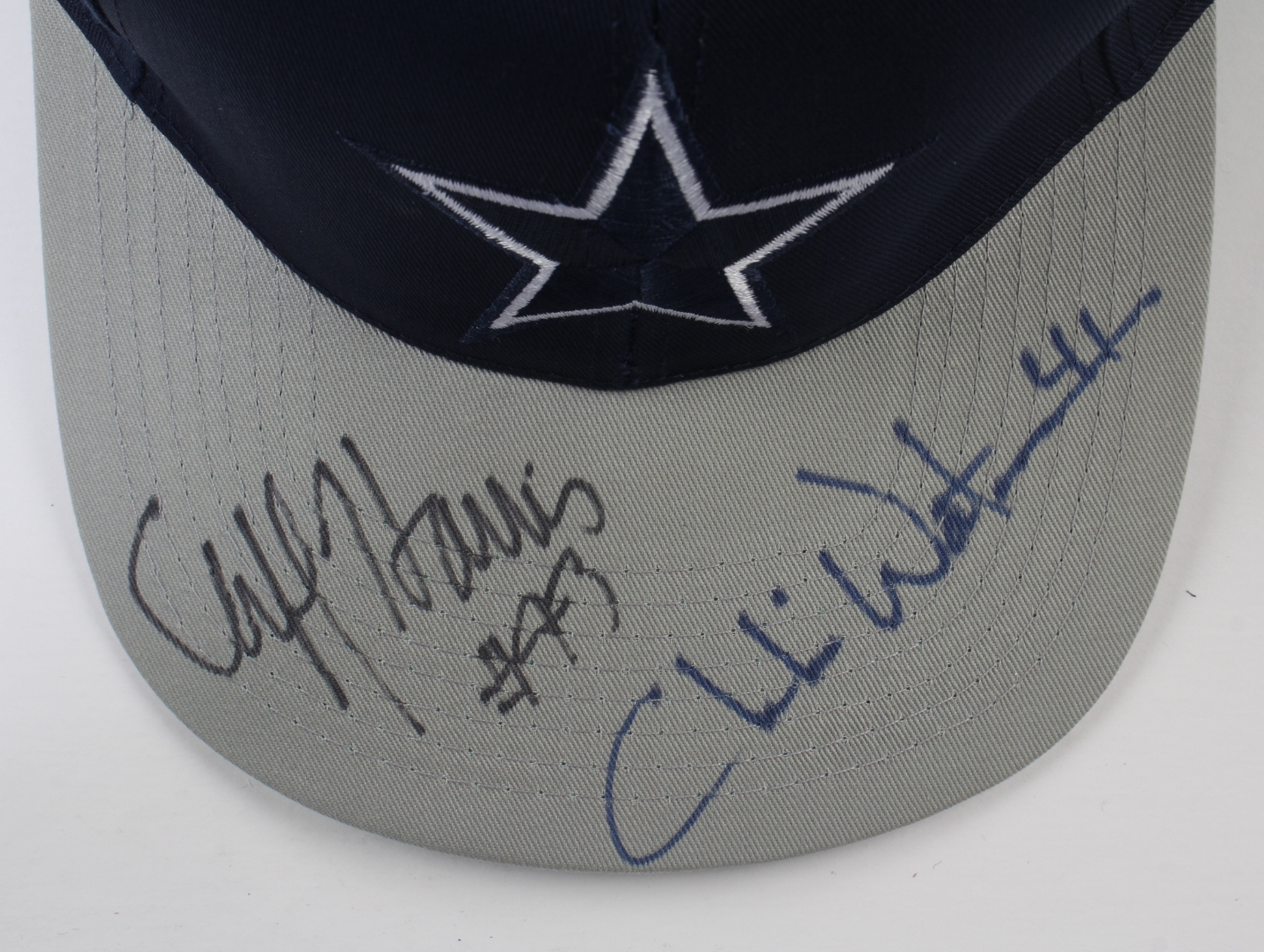 Cliff Harris & Charlie Waters Signed Cowboys Hat (JSA) at PristineAuction.com Cliff Harris & Charlie Waters Signed Cowboys Hat (JSA) at PristineAuction.com