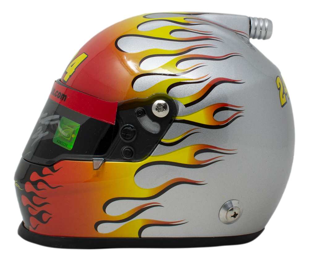 Jeff Gordon Signed NASCAR "24 Ever" Mini Helmet (Gordon & JSA) at PristineAuction.com Jeff Gordon Signed NASCAR "24 Ever" Mini Helmet (Gordon & JSA) at PristineAuction.com