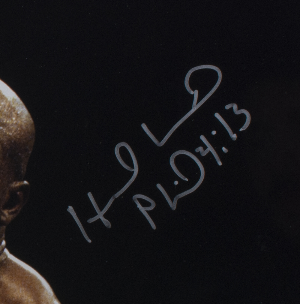 Evander Holyfield Signed "The Real Deal" Custom Framed Photo (Fanatics) at PristineAuction.com Evander Holyfield Signed "The Real Deal" Custom Framed Photo (Fanatics) at PristineAuction.com