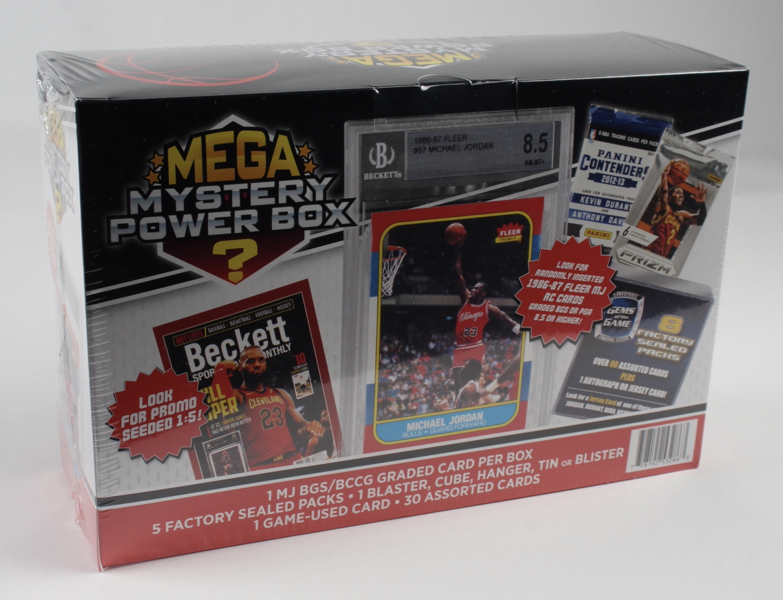Basketball Mega Mystery Power Box with (5) Packs at PristineAuction.com Basketball Mega Mystery Power Box with (5) Packs at PristineAuction.com