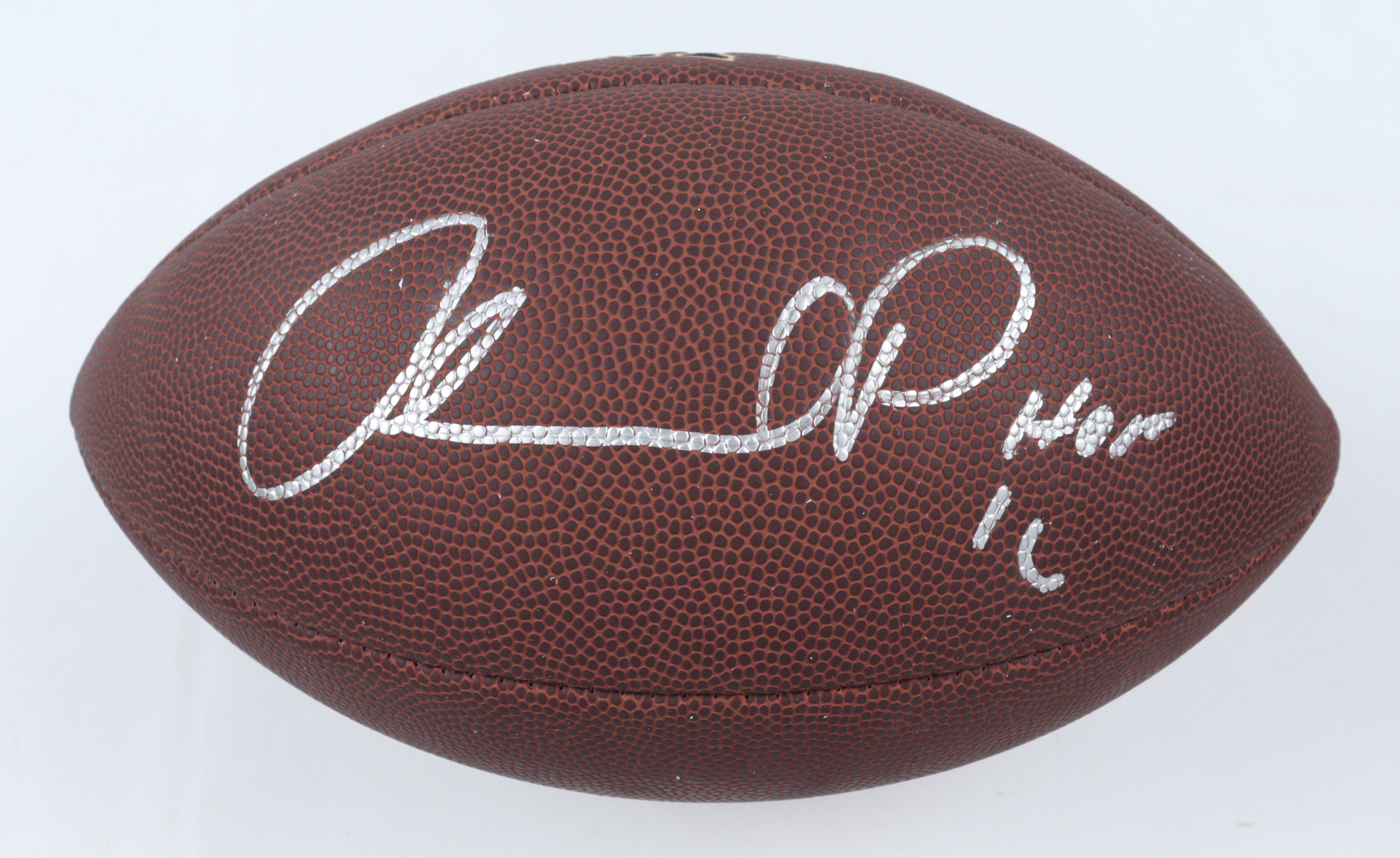 Orlando Pace Signed NFL Football Inscribed "HOF 16" (Schwartz Hologram) at PristineAuction.com Orlando Pace Signed NFL Football Inscribed "HOF 16" (Schwartz Hologram) at PristineAuction.com