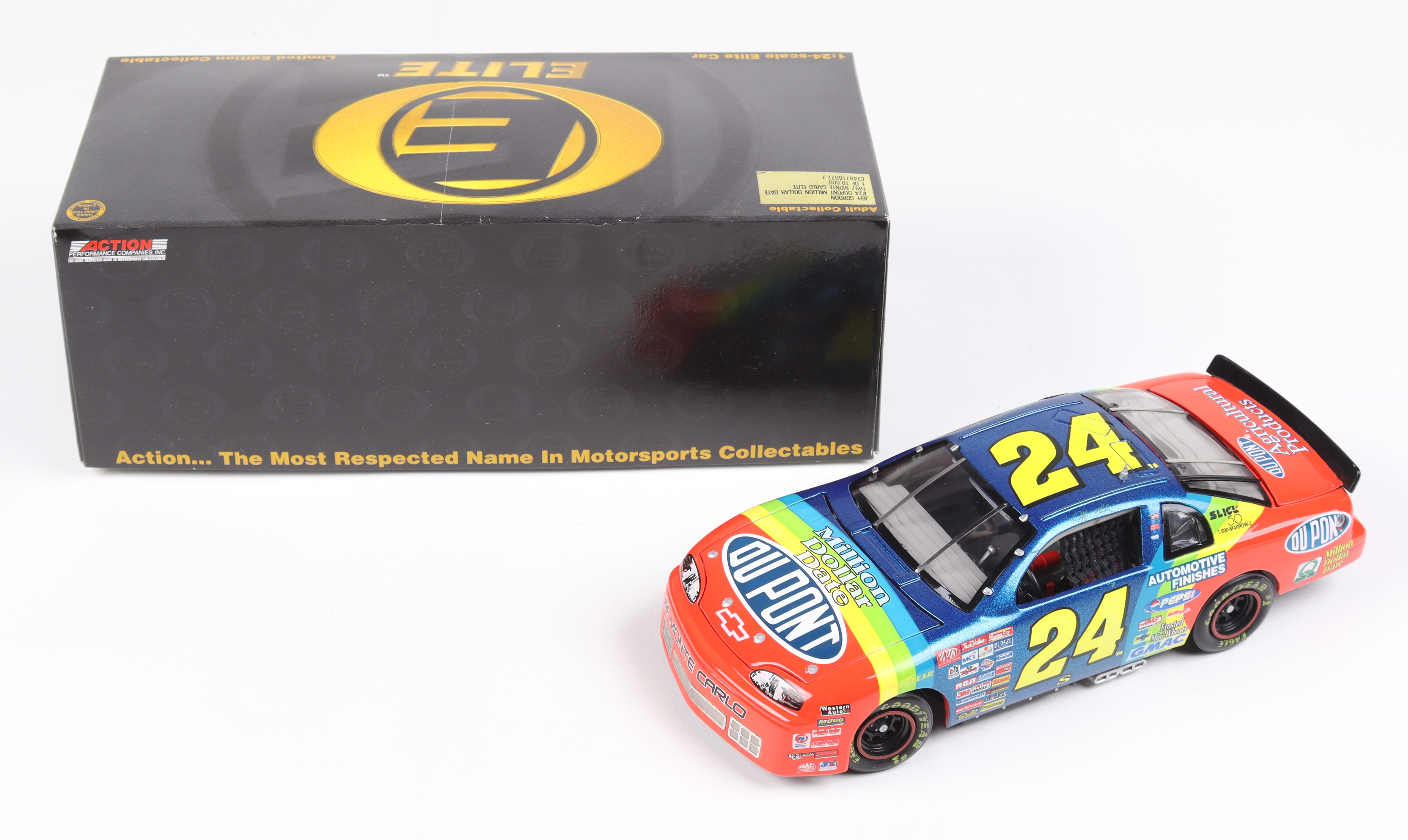 Miniature Action Elite 1/24 – Jeff Gordon #24 DuPont – Million Dollar Date – #4771/10000 (1997)