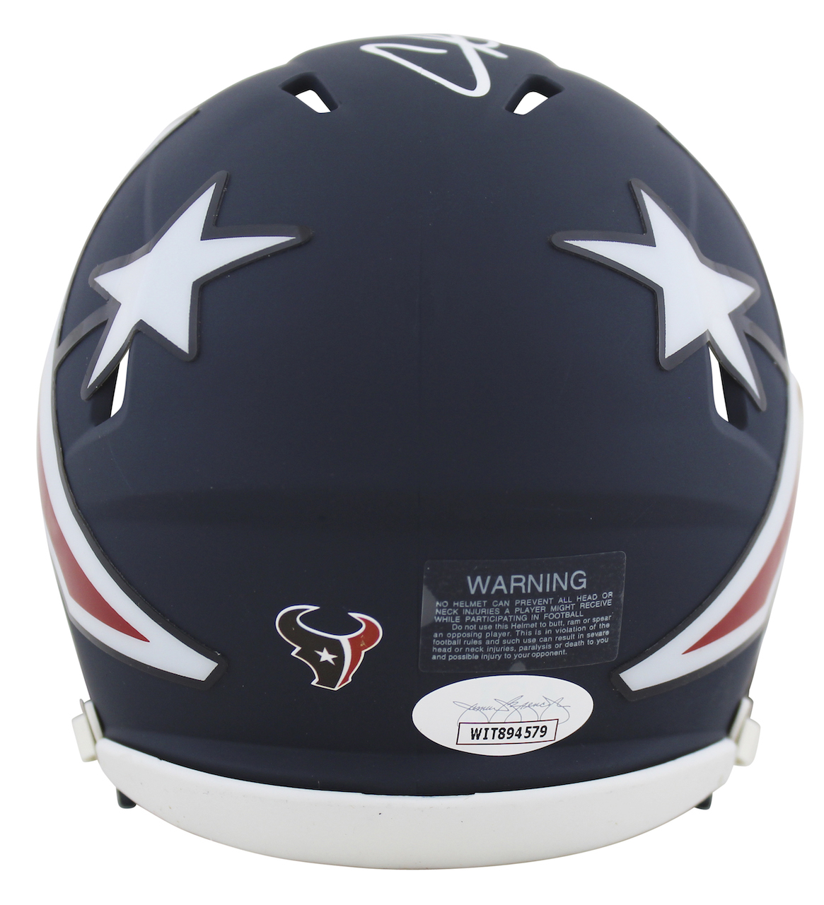 Andre Johnson Signed Texans AMP Alternate Speed Mini Helmet (JSA) at PristineAuction.com Andre Johnson Signed Texans AMP Alternate Speed Mini Helmet (JSA) at PristineAuction.com