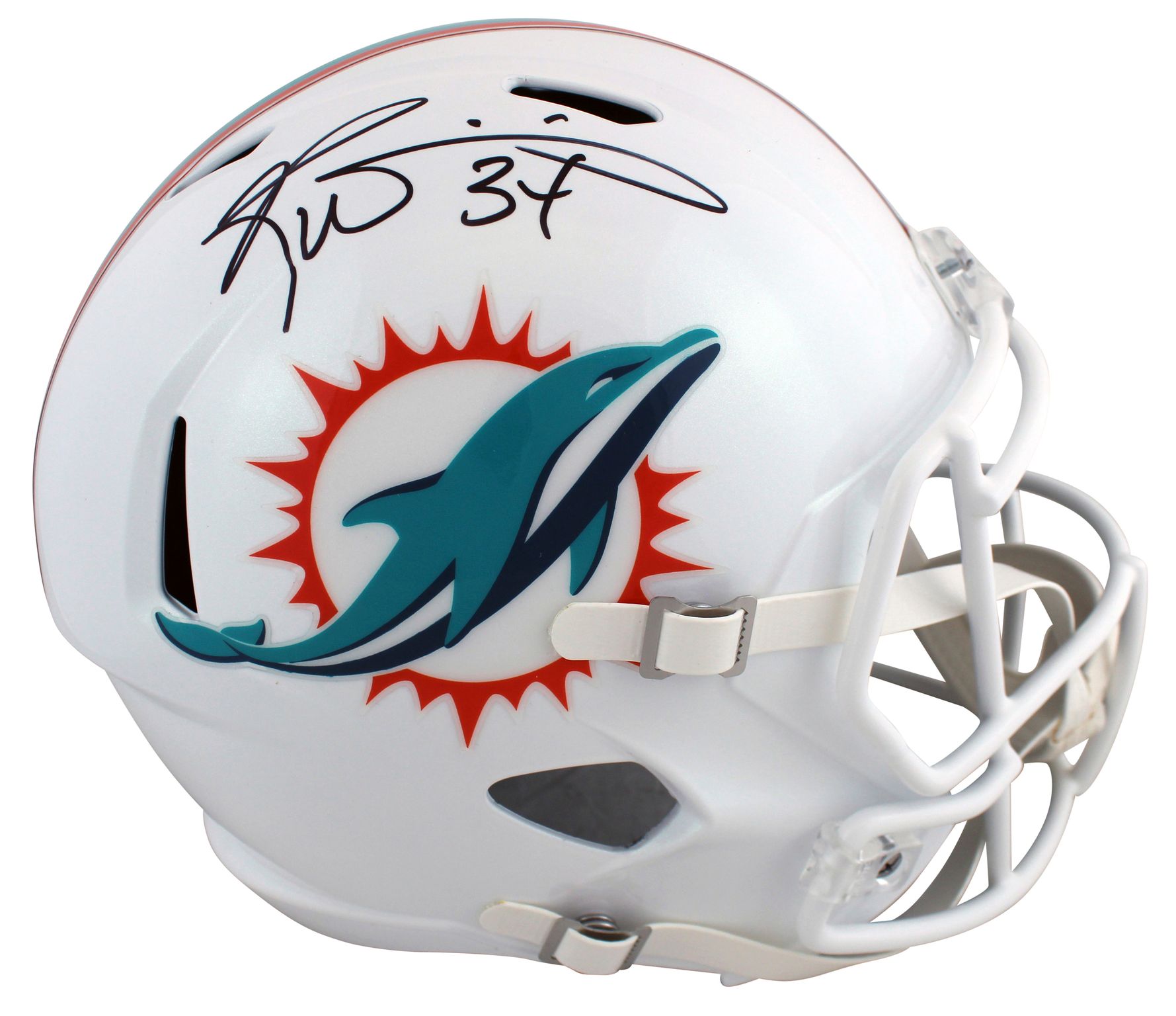 Ricky Williams Signed Dolphins Full-Size Speed Helmet (Beckett) at PristineAuction.com Ricky Williams Signed Dolphins Full-Size Speed Helmet (Beckett) at PristineAuction.com