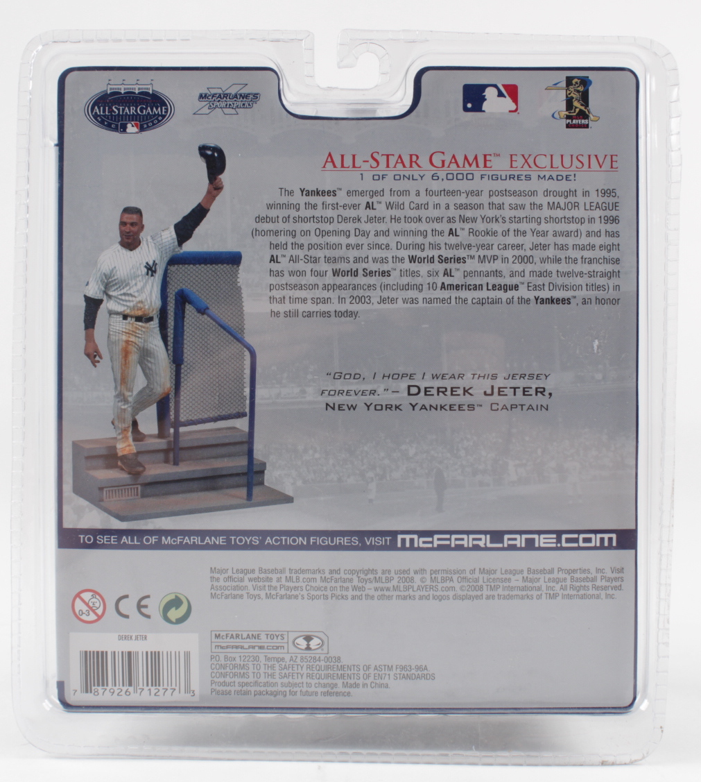 Derek Jeter Yankees Action Figure at PristineAuction.com Derek Jeter Yankees Action Figure at PristineAuction.com
