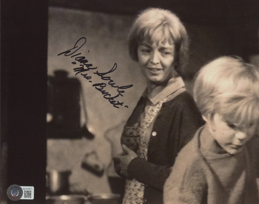 Diana Sowle Signed "Willy Wonka and The Chocolate Factory" 8x10 Photo