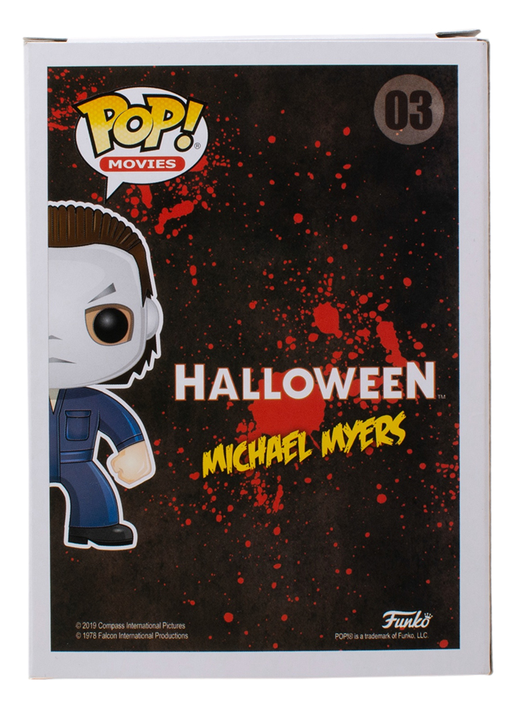 James Jude Courtney Signed "Halloween" #03 Michael Myers Funko Pop! Vinyl Figure Inscribed "The Shape" (JSA COA) at PristineAuction.com James Jude Courtney Signed "Halloween" #03 Michael Myers Funko Pop! Vinyl Figure Inscribed "The Shape" (JSA COA) at PristineAuction.com
