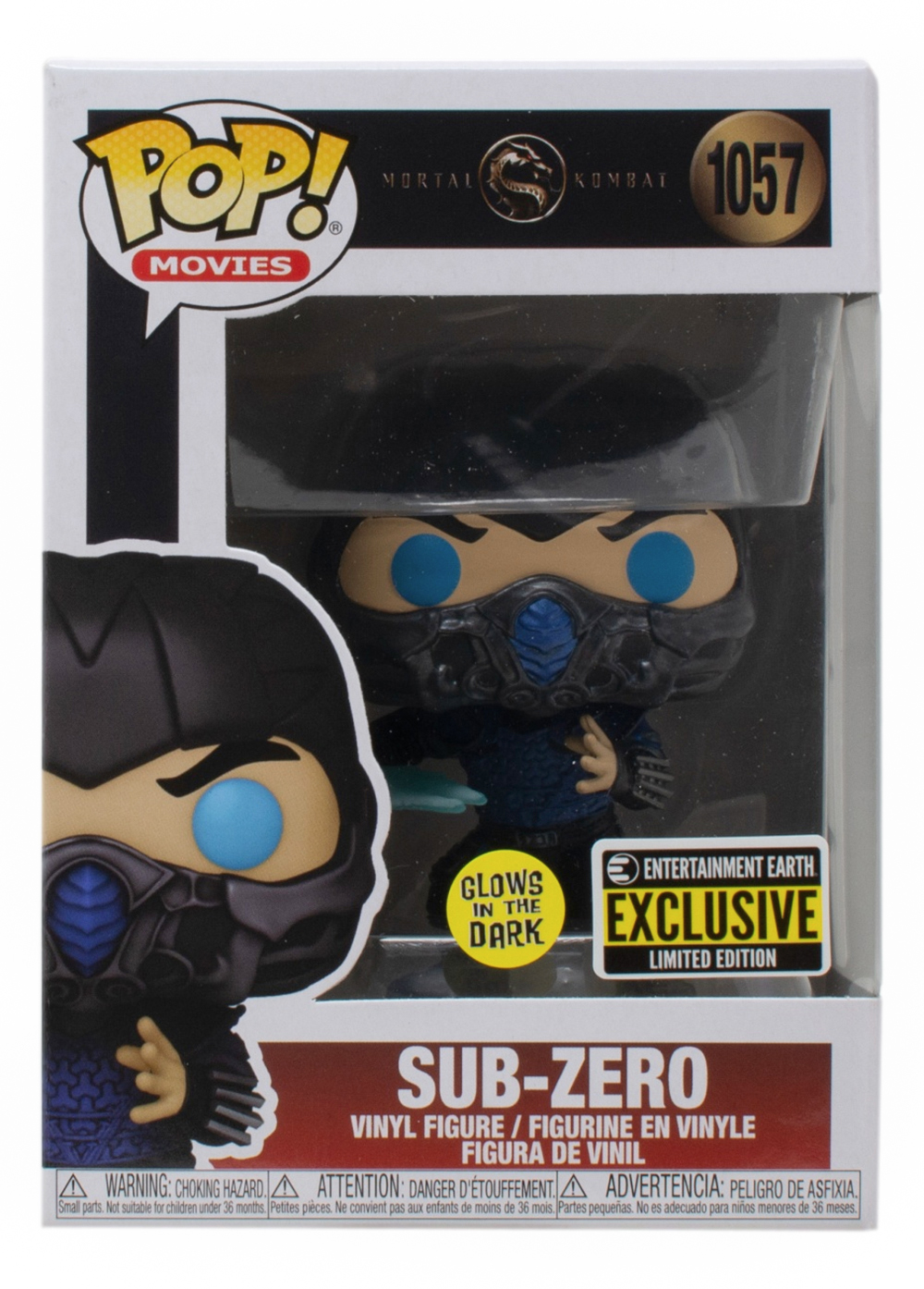 "Mortal Kombat" #1057 Sub-Zero Funko Pop! Vinyl Figure at PristineAuction.com "Mortal Kombat" #1057 Sub-Zero Funko Pop! Vinyl Figure at PristineAuction.com