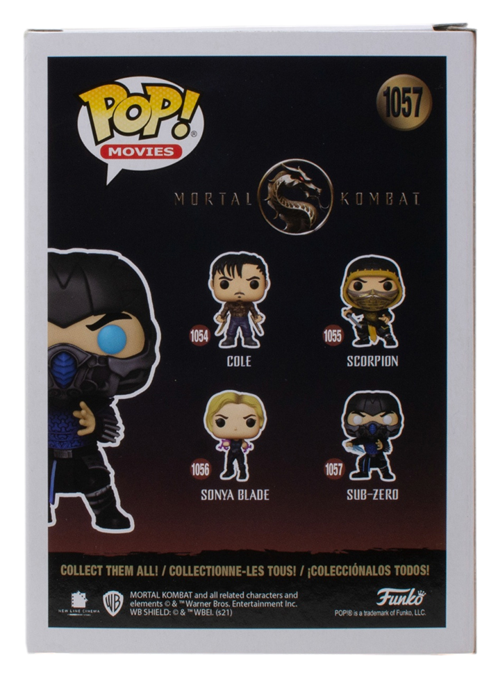 "Mortal Kombat" #1057 Sub-Zero Funko Pop! Vinyl Figure at PristineAuction.com "Mortal Kombat" #1057 Sub-Zero Funko Pop! Vinyl Figure at PristineAuction.com