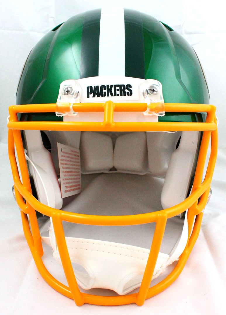 Davante Adams Signed Packers Full-Size Authentic On-Field Flash Alternate Speed Helmet (Beckett Hologram) at PristineAuction.com Davante Adams Signed Packers Full-Size Authentic On-Field Flash Alternate Speed Helmet (Beckett Hologram) at PristineAuction.com
