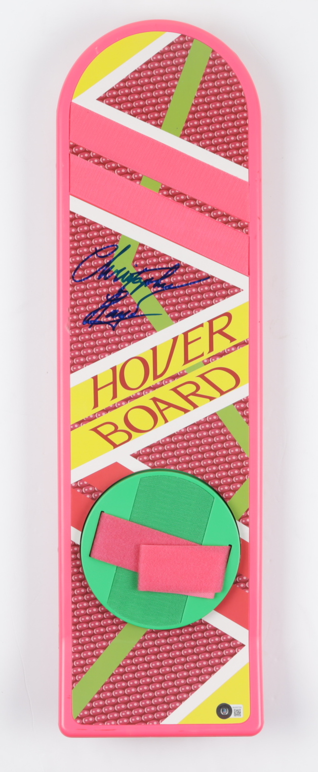 Christopher Lloyd Signed "Back To The Future Part II" Full-Size Hover Board (Beckett) at PristineAuction.com Christopher Lloyd Signed "Back To The Future Part II" Full-Size Hover Board (Beckett) at PristineAuction.com