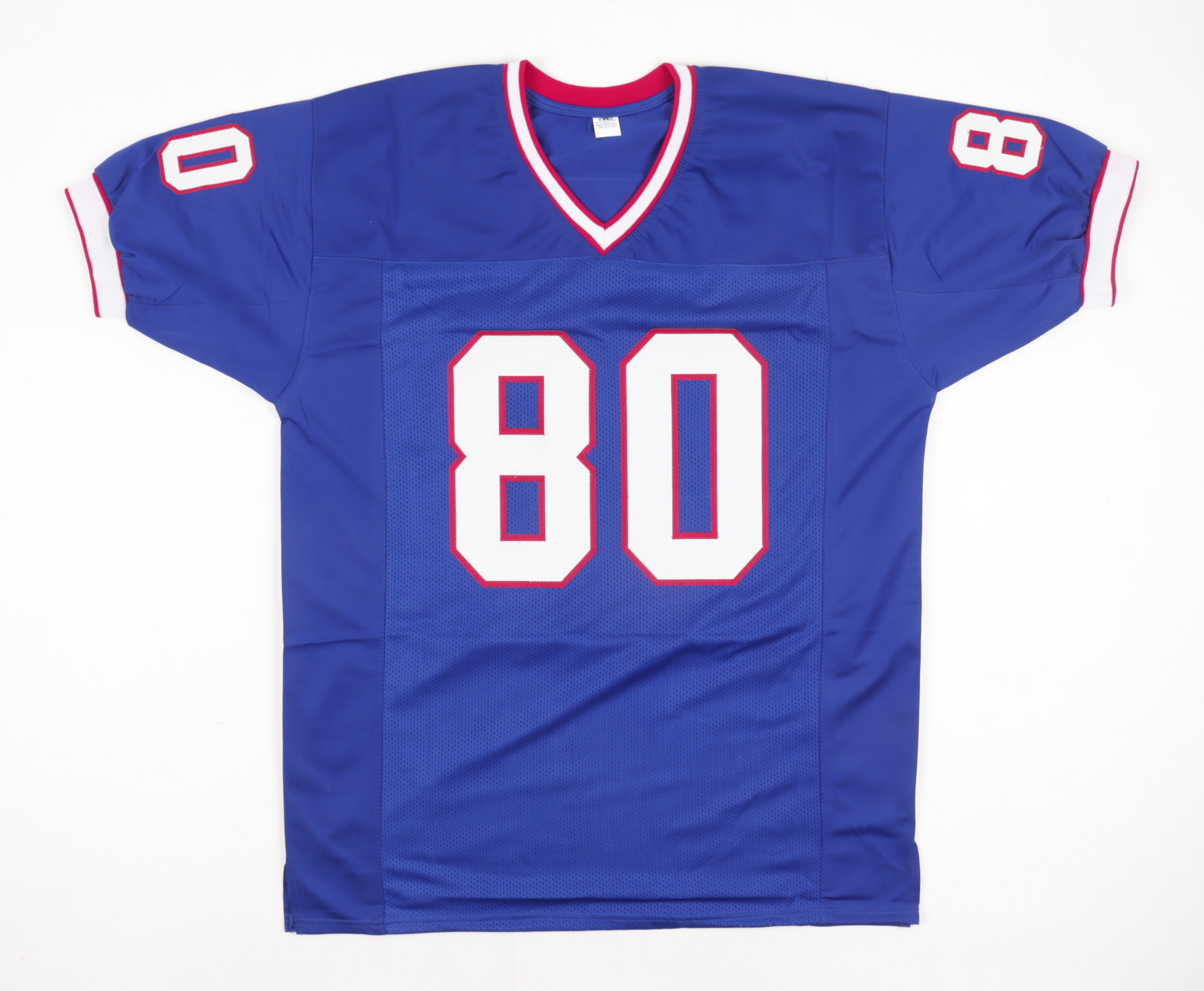 Eric Moulds Signed Jersey (Beckett Hologram) at PristineAuction.com Eric Moulds Signed Jersey (Beckett Hologram) at PristineAuction.com