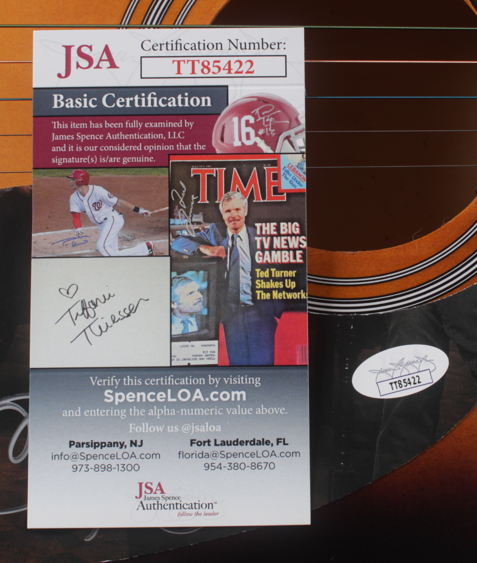 Jon Bon Jovi Signed 39" Acoustic Guitar (JSA COA) at PristineAuction.com Jon Bon Jovi Signed 39" Acoustic Guitar (JSA COA) at PristineAuction.com