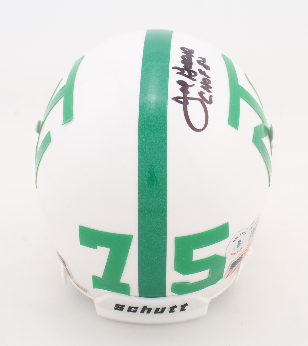 Joe Greene Signed North Texas Mean Greens Mini Helmet Inscribed "CHOF 84" (Beckett Hologram) at PristineAuction.com Joe Greene Signed North Texas Mean Greens Mini Helmet Inscribed "CHOF 84" (Beckett Hologram) at PristineAuction.com
