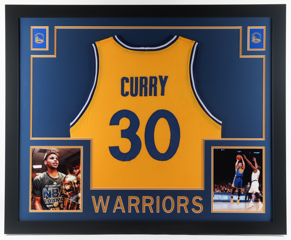 Stephen Curry 35x43 Custom Framed Jersey Display at PristineAuction.com Stephen Curry 35x43 Custom Framed Jersey Display at PristineAuction.com
