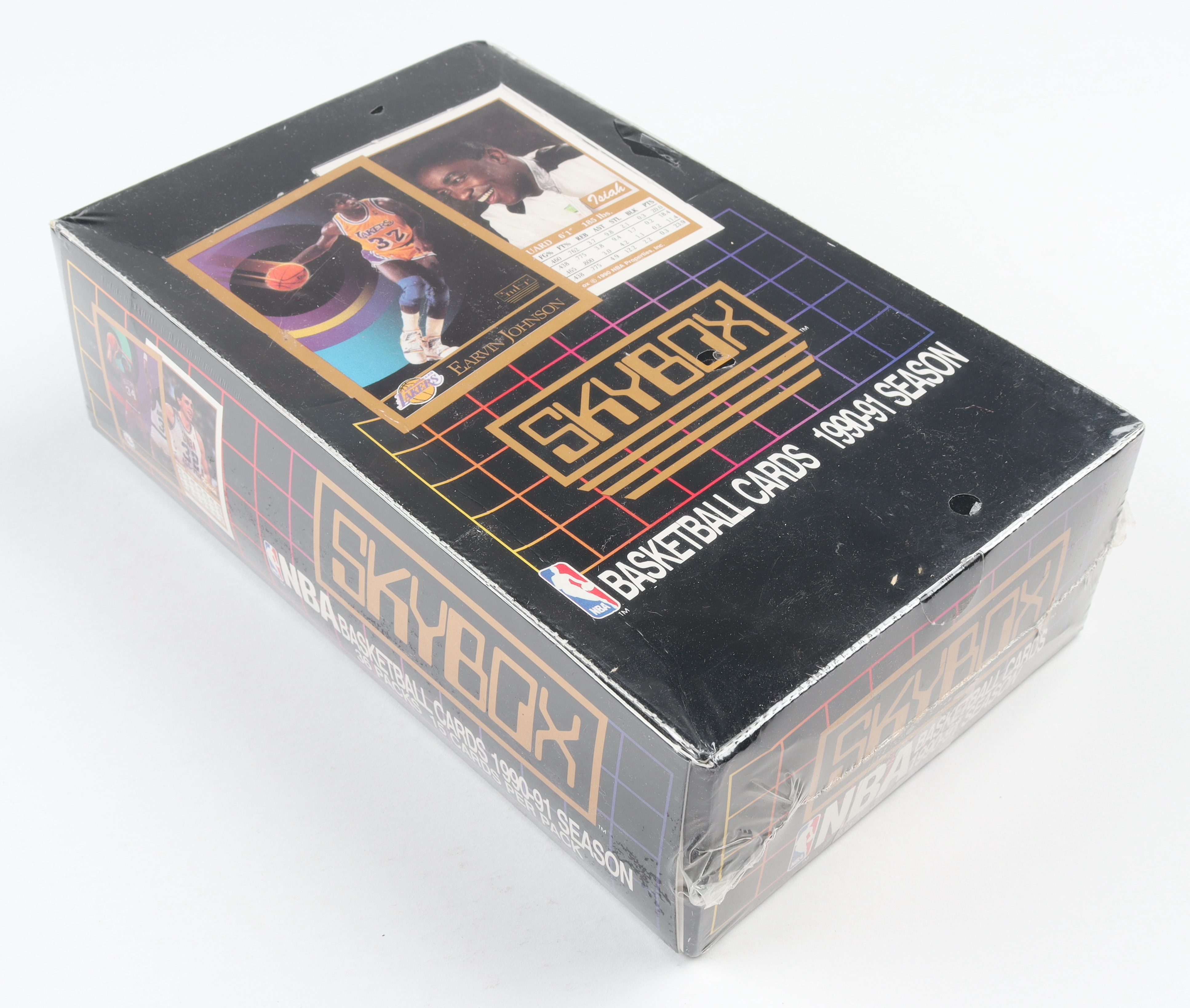 1990-91 Skybox Series 1 Basketball Hobby Box with (36) Packs at PristineAuction.com 1990-91 Skybox Series 1 Basketball Hobby Box with (36) Packs at PristineAuction.com