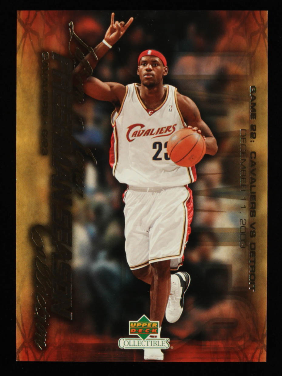 LeBron James 2004 Upper Deck LeBron James Freshman Season #23 at PristineAuction.com LeBron James 2004 Upper Deck LeBron James Freshman Season #23 at PristineAuction.com