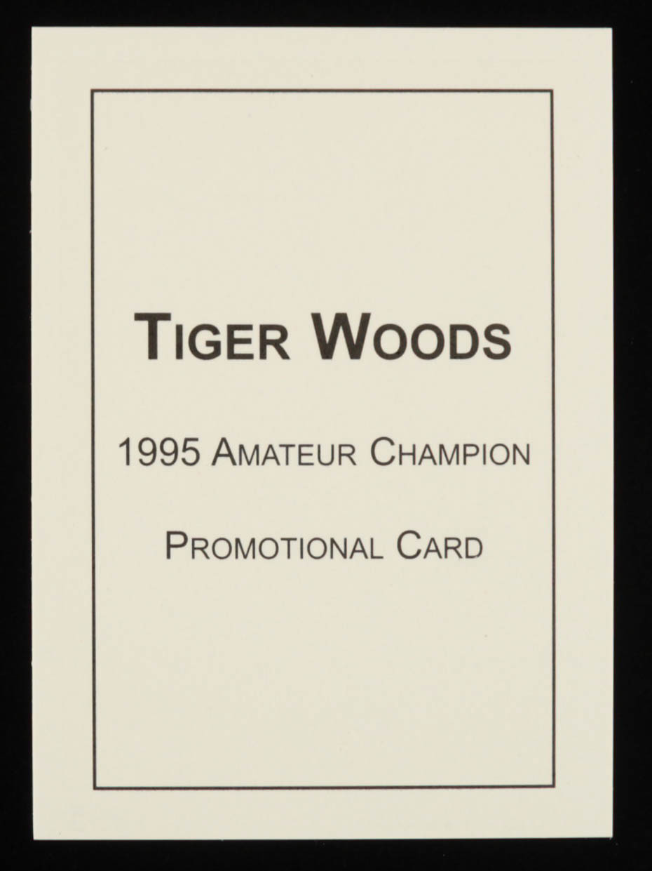 Tiger Woods 1995-96 Amateur Champions #NNO Trophy at PristineAuction.com Tiger Woods 1995-96 Amateur Champions #NNO Trophy at PristineAuction.com