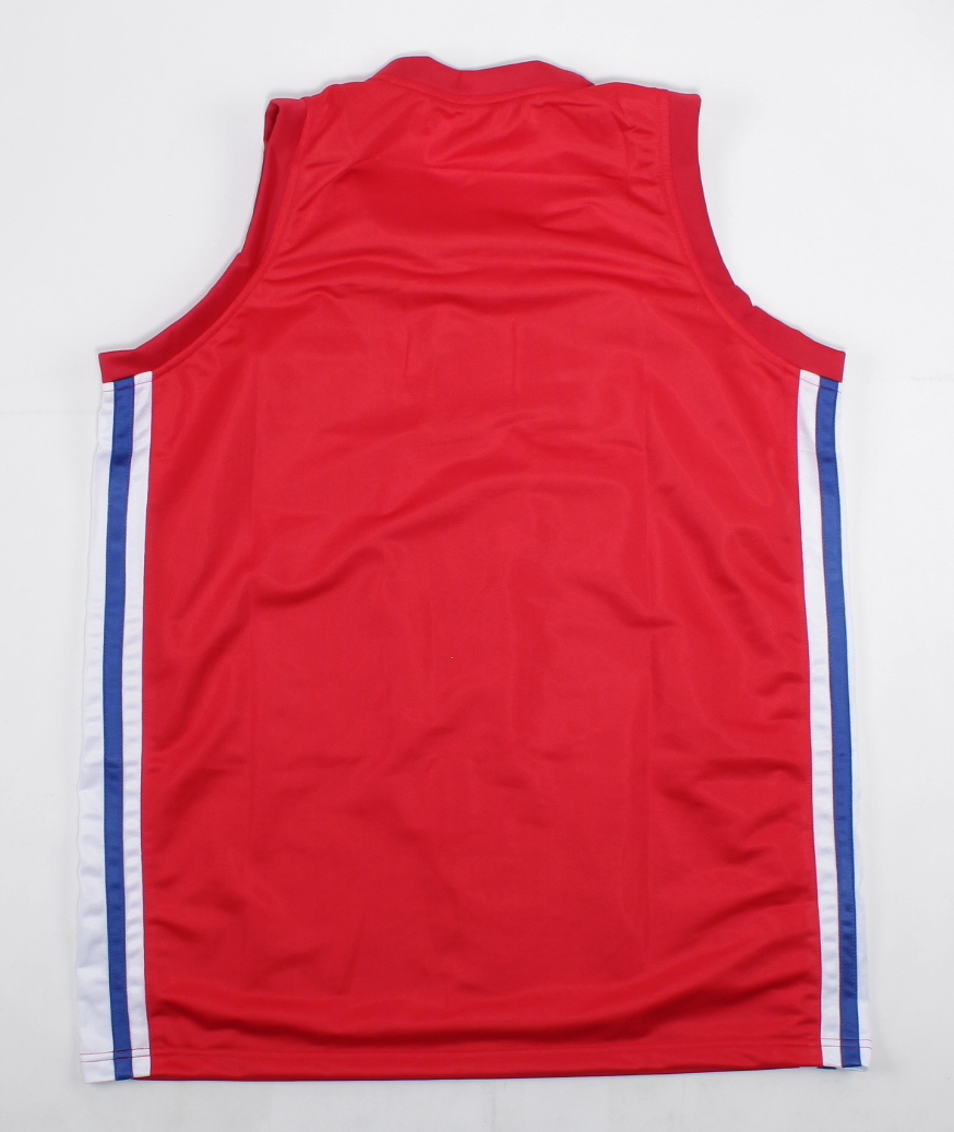 Carl Lewis Signed Jersey (JSA COA) at PristineAuction.com Carl Lewis Signed Jersey (JSA COA) at PristineAuction.com