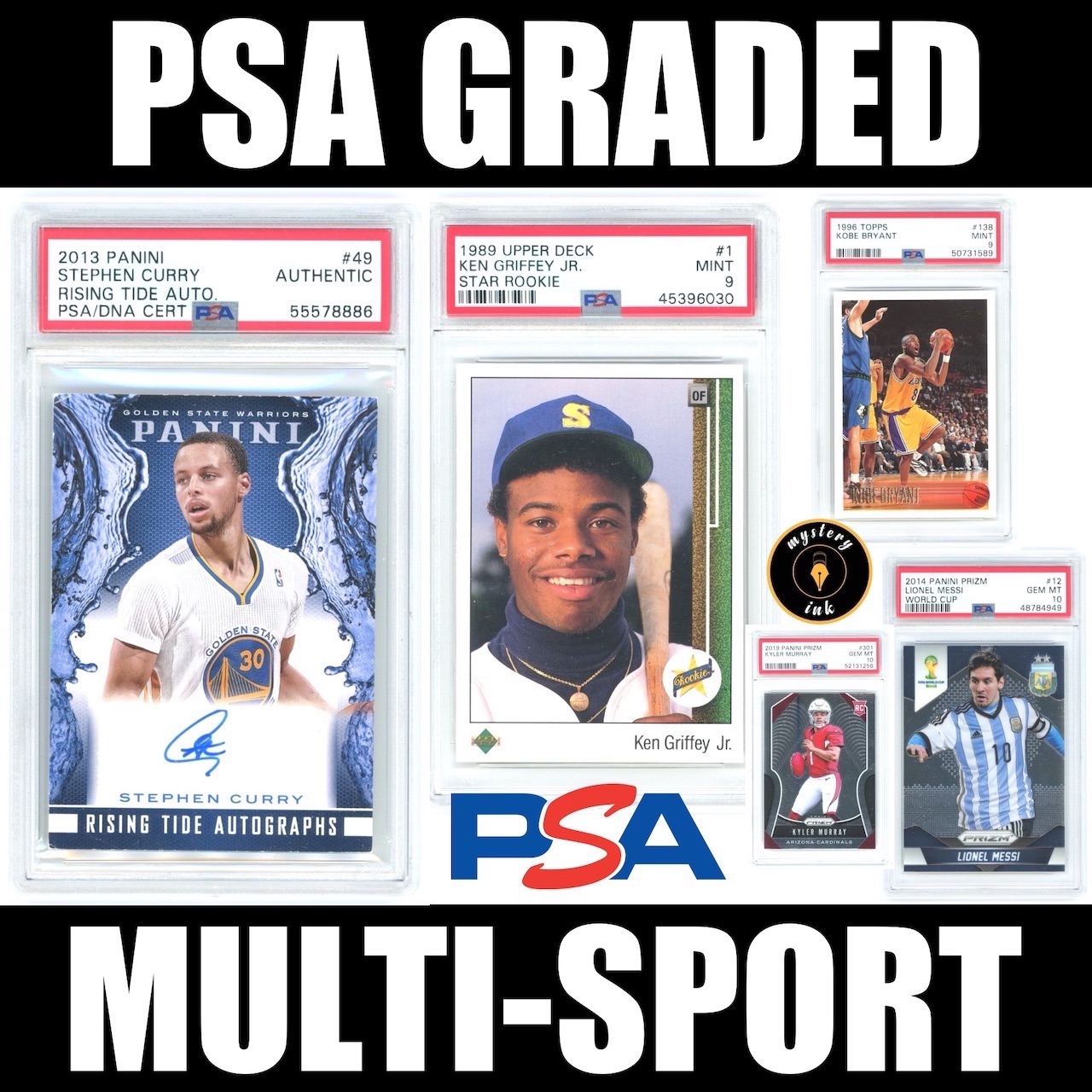 Mystery Ink PSA Graded MULTI-SPORT Mystery Box – Stephen Curry Auto Edition! at PristineAuction.com Mystery Ink PSA Graded MULTI-SPORT Mystery Box – Stephen Curry Auto Edition! at PristineAuction.com