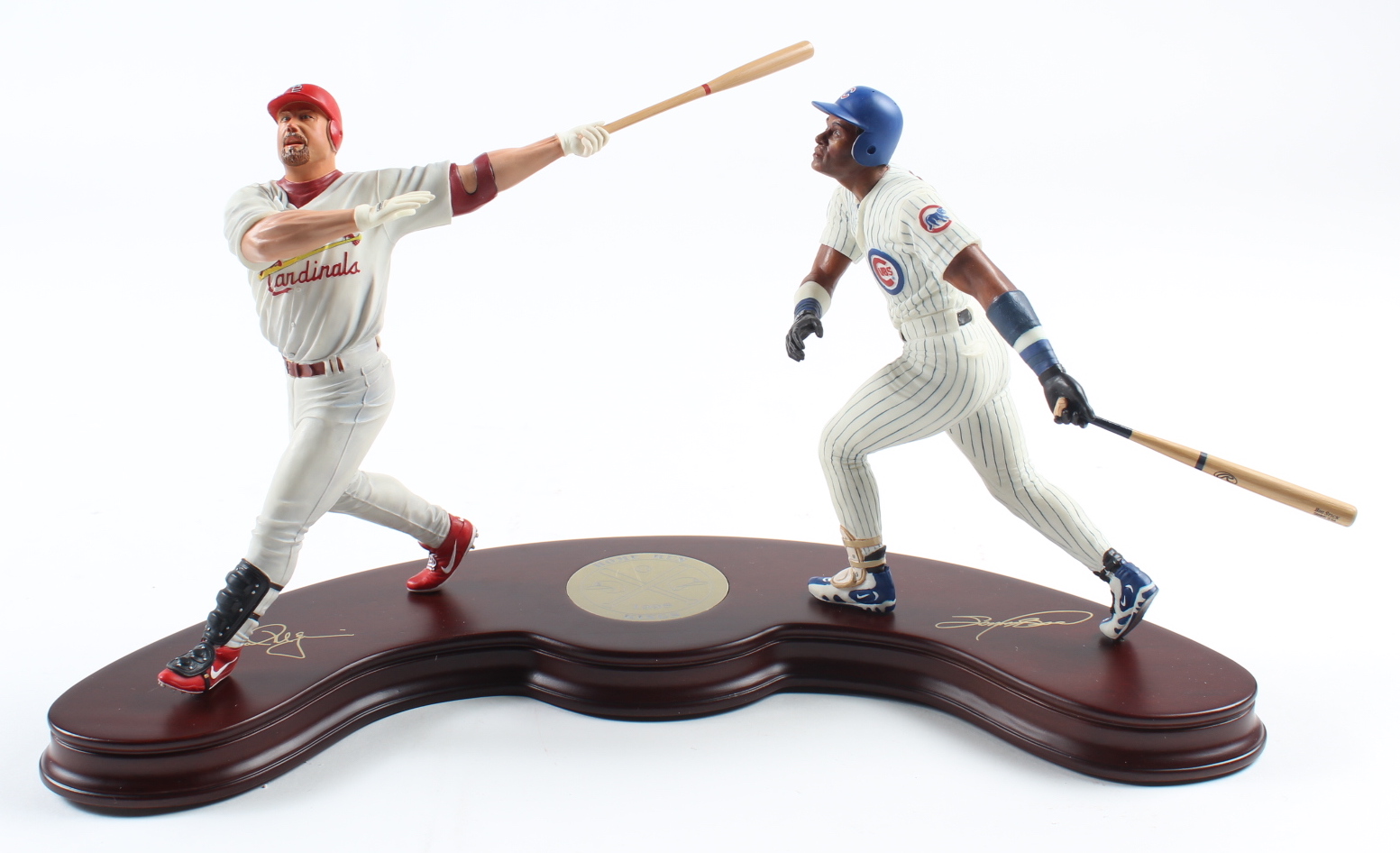 Mark McGwire & Sammy Sosa 1998 Home Run Kings Salvino Action Figures at PristineAuction.com Mark McGwire & Sammy Sosa 1998 Home Run Kings Salvino Action Figures at PristineAuction.com