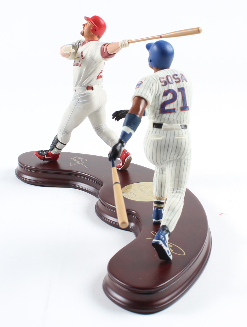 Mark McGwire & Sammy Sosa 1998 Home Run Kings Salvino Action Figures at PristineAuction.com Mark McGwire & Sammy Sosa 1998 Home Run Kings Salvino Action Figures at PristineAuction.com