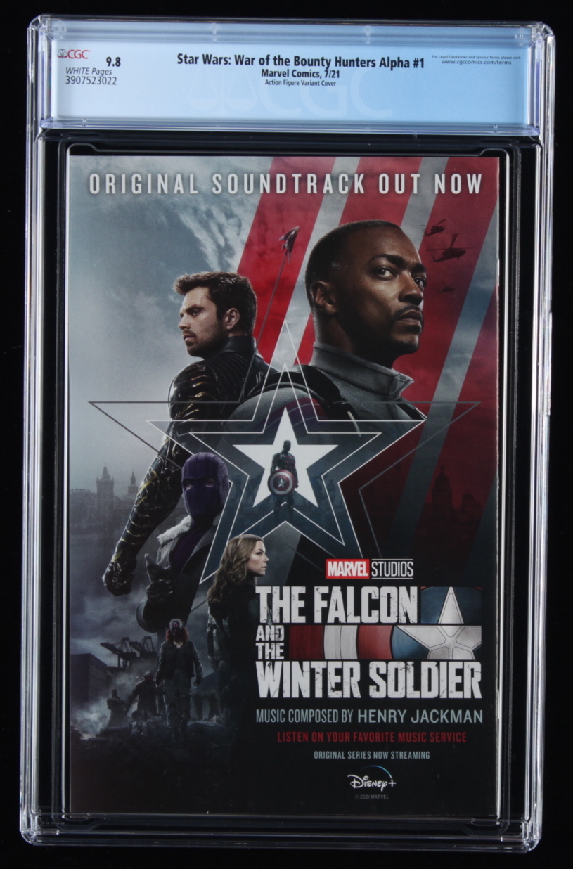 2021 "Star Wars: Bounty Hunters Alpha" Issue #1 Marvel Comic Book (CGC 9.8) at PristineAuction.com 2021 "Star Wars: Bounty Hunters Alpha" Issue #1 Marvel Comic Book (CGC 9.8) at PristineAuction.com