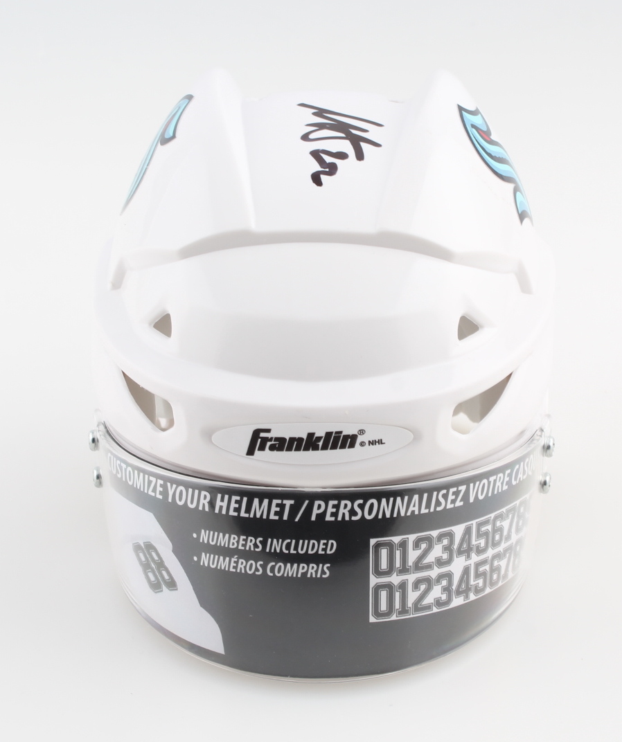 Mason Appleton Signed Kraken Mini Helmet (Fanatics Hologram) at PristineAuction.com Mason Appleton Signed Kraken Mini Helmet (Fanatics Hologram) at PristineAuction.com