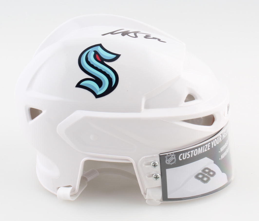 Mason Appleton Signed Kraken Mini Helmet (Fanatics Hologram) at PristineAuction.com Mason Appleton Signed Kraken Mini Helmet (Fanatics Hologram) at PristineAuction.com