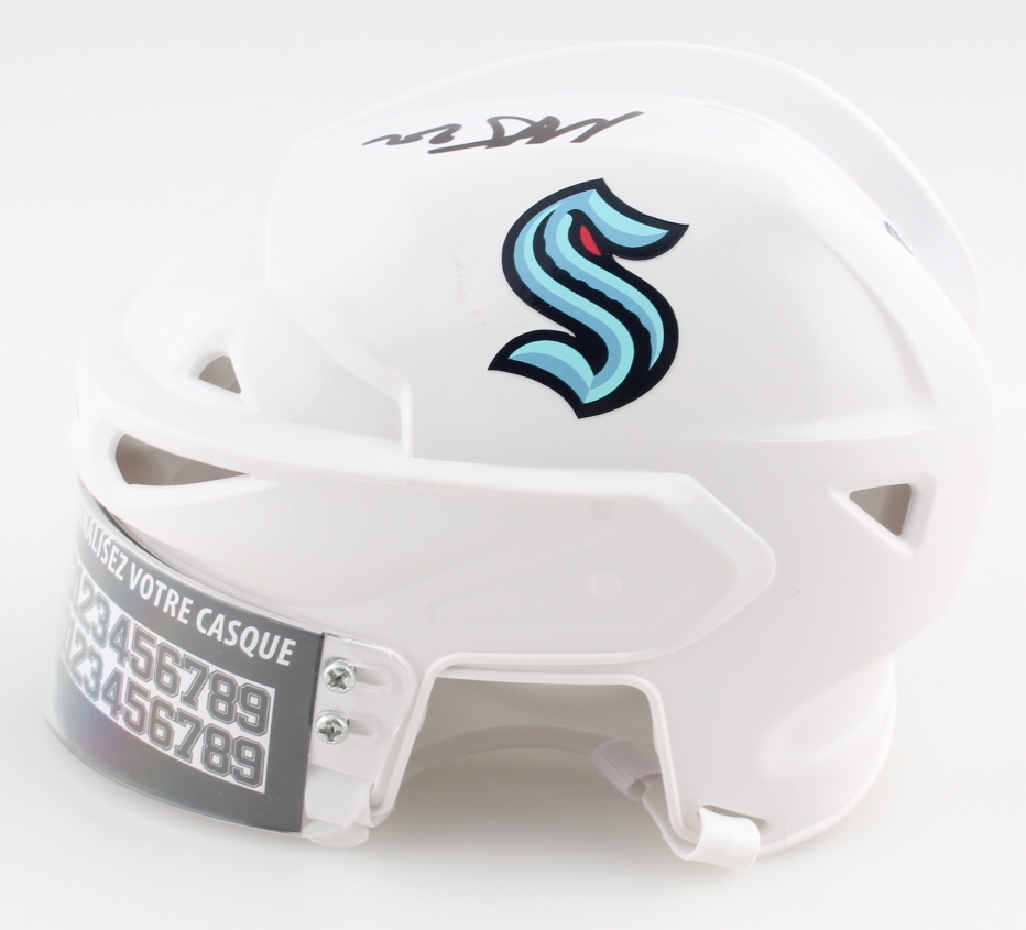 Mason Appleton Signed Kraken Mini Helmet (Fanatics Hologram) at PristineAuction.com Mason Appleton Signed Kraken Mini Helmet (Fanatics Hologram) at PristineAuction.com