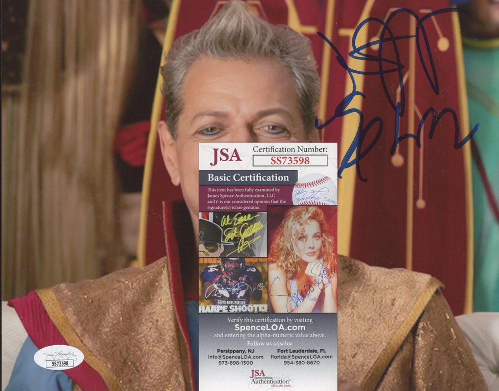 Jeff Goldblum Signed 