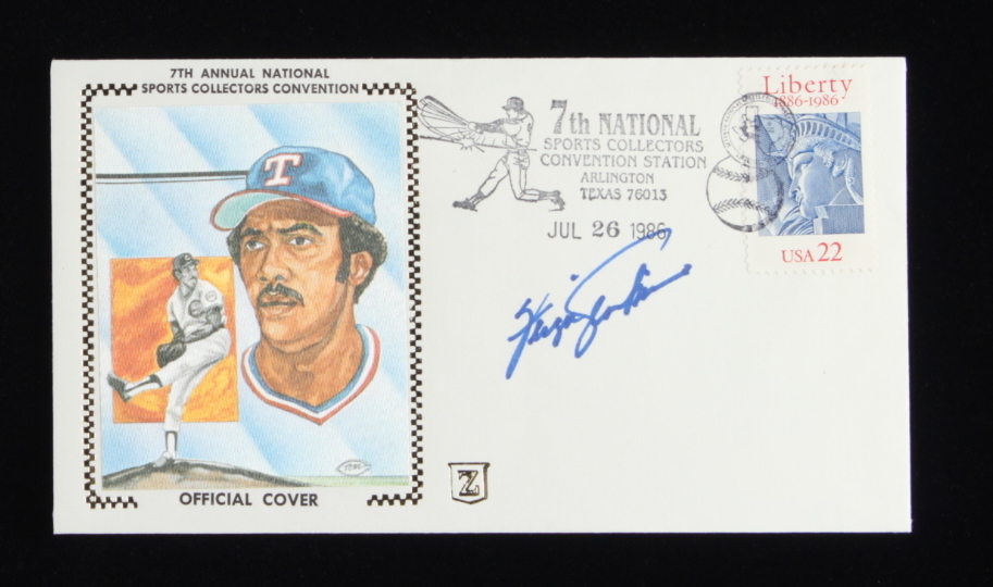 Ferguson "Fergie" Jenkins Signed 1986 FDC Envelope (JSA COA) at PristineAuction.com Ferguson "Fergie" Jenkins Signed 1986 FDC Envelope (JSA COA) at PristineAuction.com