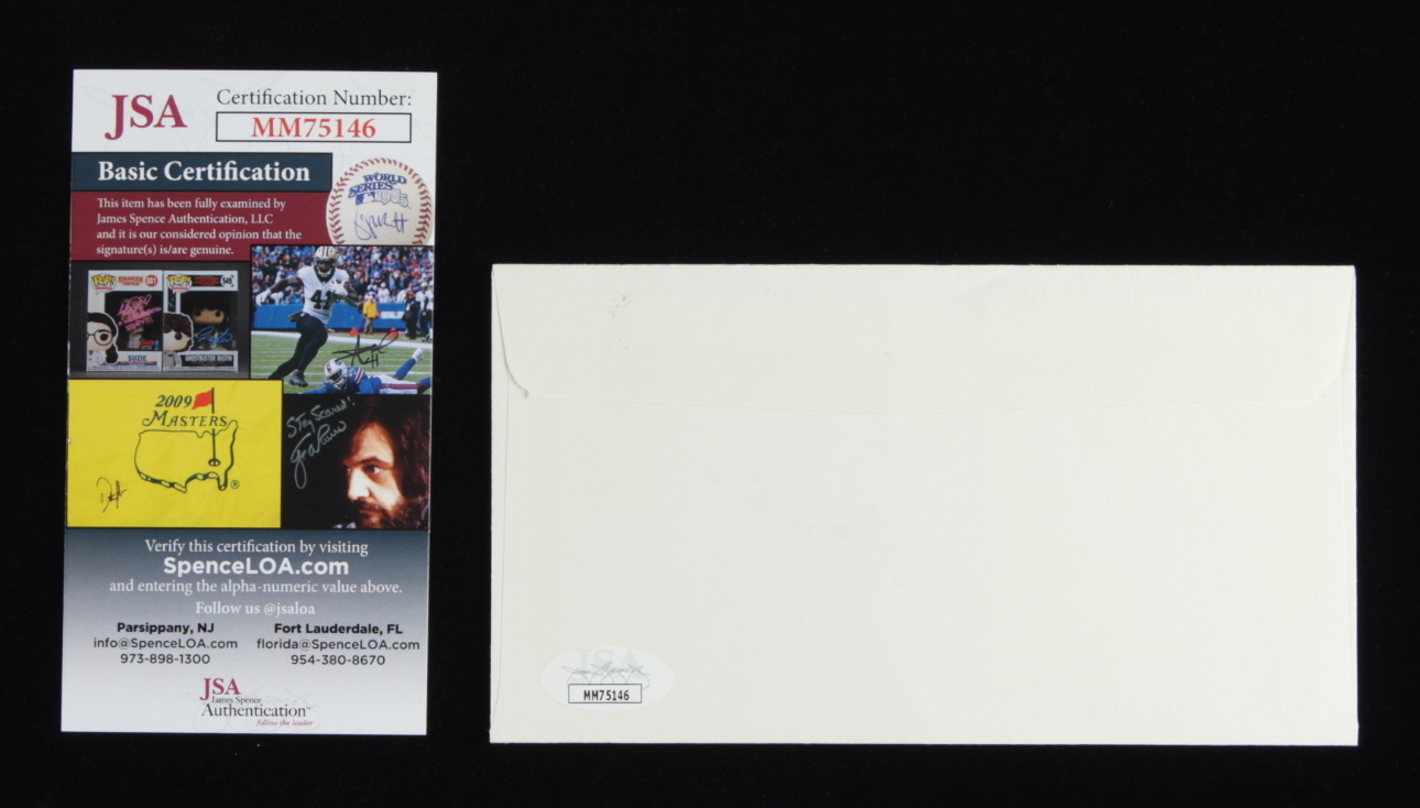 Ferguson "Fergie" Jenkins Signed 1986 FDC Envelope (JSA COA) at PristineAuction.com Ferguson "Fergie" Jenkins Signed 1986 FDC Envelope (JSA COA) at PristineAuction.com