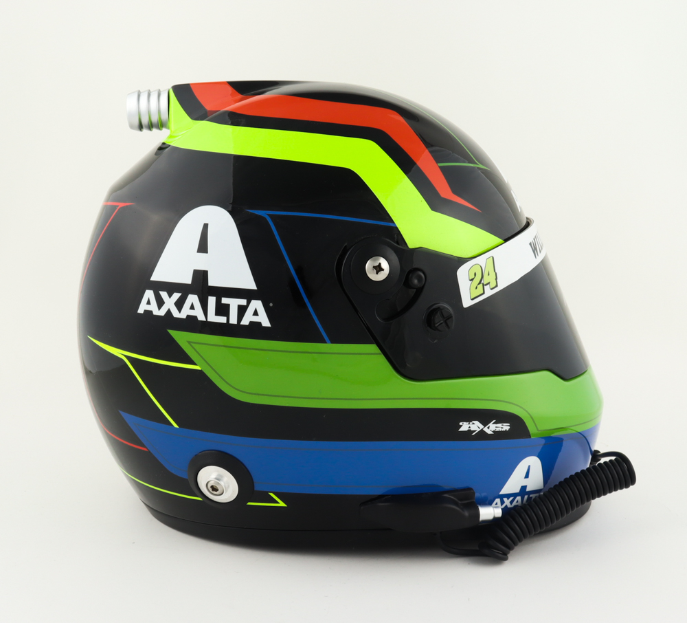 William Byron Signed NASCAR Axalta Full-Size Helmet (Hendrick & PA) at PristineAuction.com William Byron Signed NASCAR Axalta Full-Size Helmet (Hendrick & PA) at PristineAuction.com