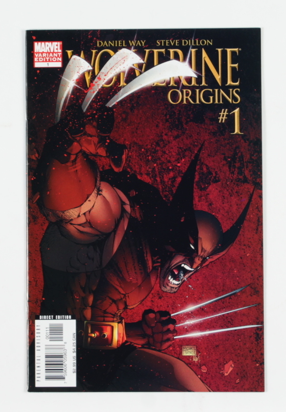 2006 "Wolverine: Origins" Issue #1 Dynamic Forces Exclusive Michale Turner Variant Cover Marvel Comic Book at PristineAuction.com 2006 "Wolverine: Origins" Issue #1 Dynamic Forces Exclusive Michale Turner Variant Cover Marvel Comic Book at PristineAuction.com
