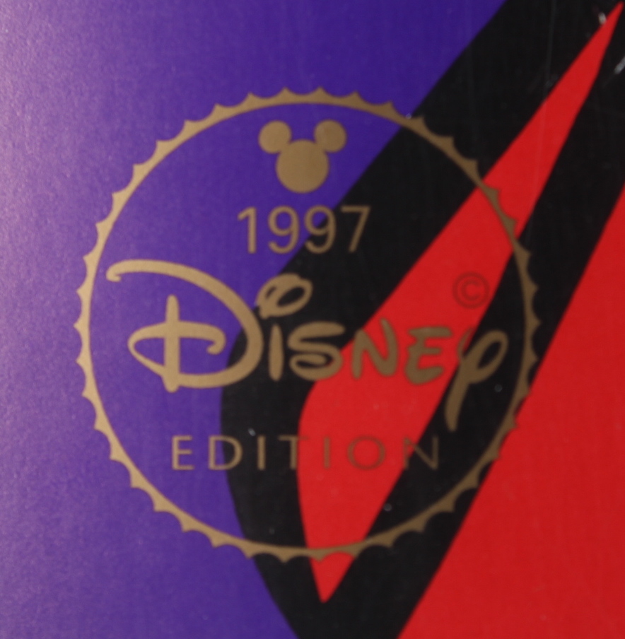 Set of (3) 1997 Disney Character LE 23x23 Lithographs with Winnie the Pooh, Tigger & The Genie with Disney Seals at PristineAuction.com Set of (3) 1997 Disney Character LE 23x23 Lithographs with Winnie the Pooh, Tigger & The Genie with Disney Seals at PristineAuction.com