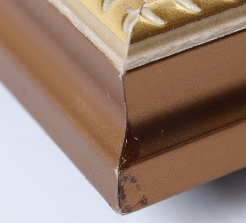 Disneyland "Pirates of the Caribbean" 15x26 Custom Framed Print with Pirates of the Caribbean Souvenir Gun & Vintage 'E' Pirates Ride Ticket at PristineAuction.com Disneyland "Pirates of the Caribbean" 15x26 Custom Framed Print with Pirates of the Caribbean Souvenir Gun & Vintage 'E' Pirates Ride Ticket at PristineAuction.com