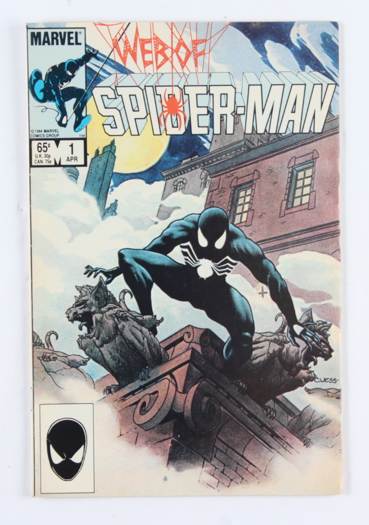 1984 "Web of Spider-Man" #1 Marvel Comic Book at PristineAuction.com 1984 "Web of Spider-Man" #1 Marvel Comic Book at PristineAuction.com