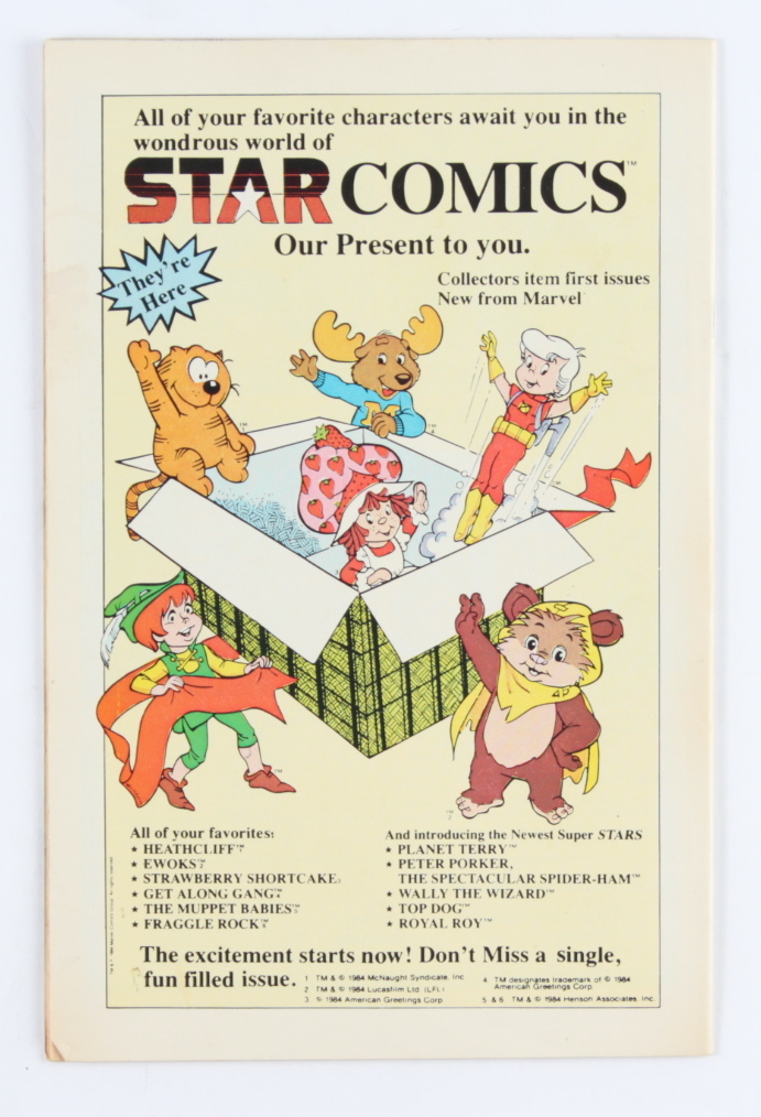 1984 "Web of Spider-Man" #1 Marvel Comic Book at PristineAuction.com 1984 "Web of Spider-Man" #1 Marvel Comic Book at PristineAuction.com