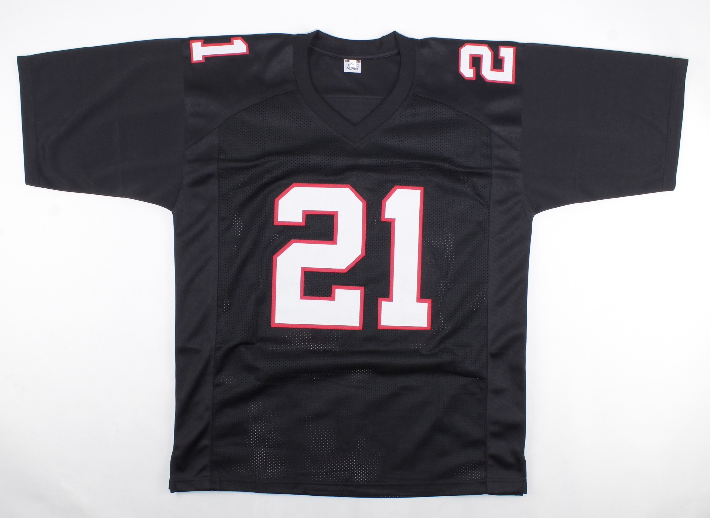 Deion Sanders Signed Jersey (Beckett Hologram) at PristineAuction.com Deion Sanders Signed Jersey (Beckett Hologram) at PristineAuction.com