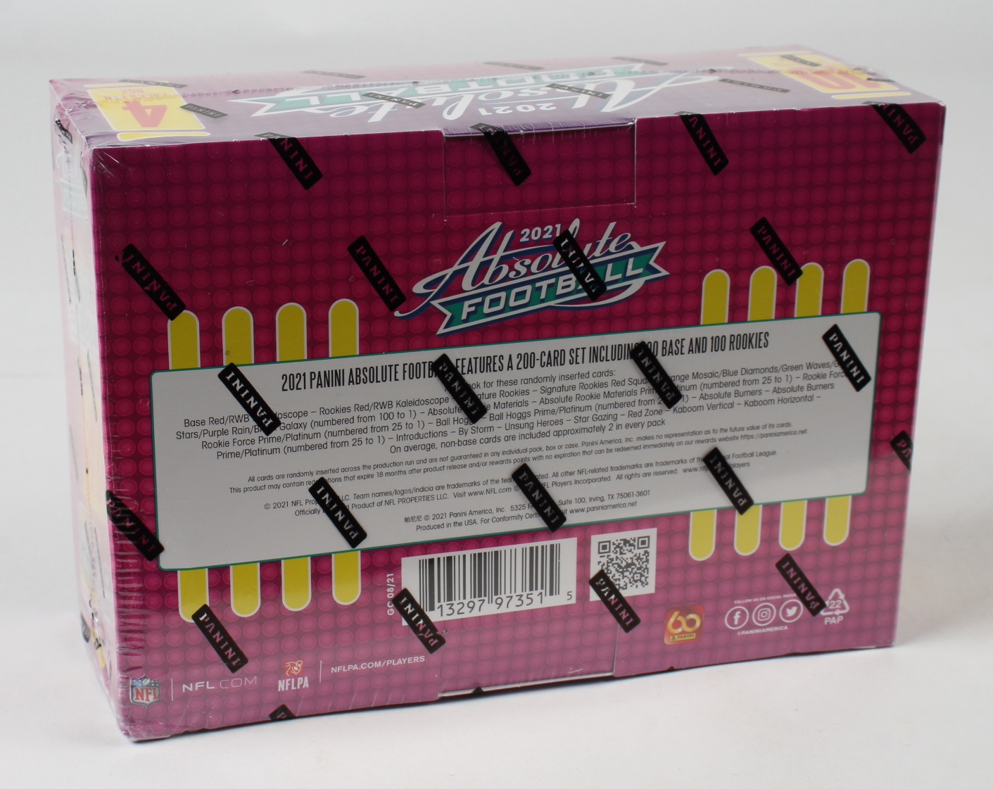 2021 Panini Absolute Football Mega Box with (4) Packs at PristineAuction.com 2021 Panini Absolute Football Mega Box with (4) Packs at PristineAuction.com