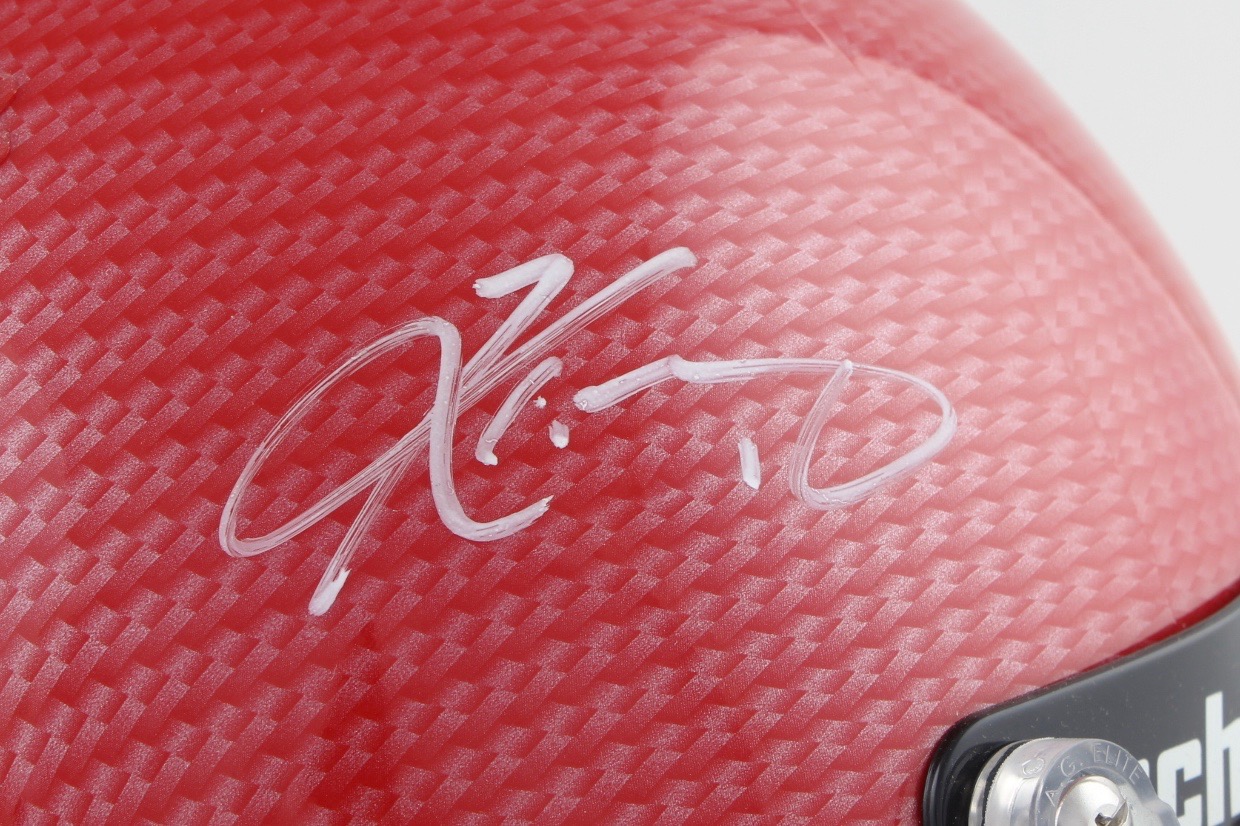 Kyler Murray Signed Full-Size Authentic On-Field Hydro-Dipped Helmet (Beckett) at PristineAuction.com Kyler Murray Signed Full-Size Authentic On-Field Hydro-Dipped Helmet (Beckett) at PristineAuction.com