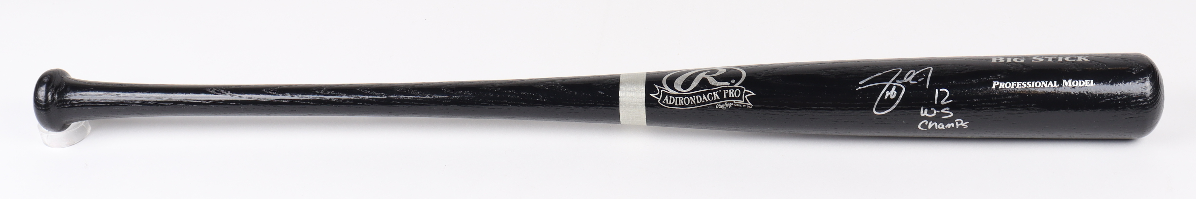 Angel Pagan Signed Rawlings Adirondack Pro Big Stick Baseball Bat Inscribed "W.S Champs" (PSA Hologram) at PristineAuction.com Angel Pagan Signed Rawlings Adirondack Pro Big Stick Baseball Bat Inscribed "W.S Champs" (PSA Hologram) at PristineAuction.com