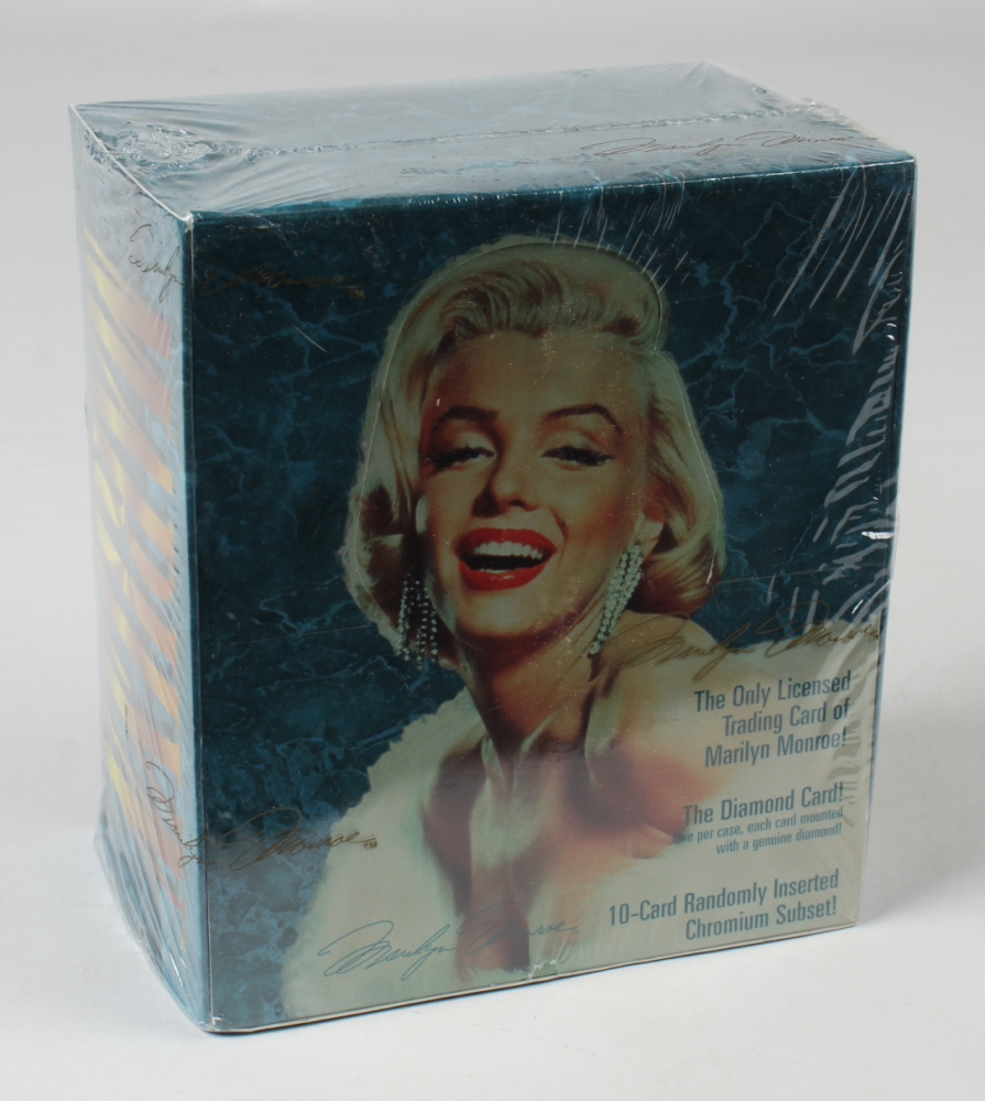 1993 Sports Time Marilyn Monroe Card Box With (36) Packs Pristine Auction