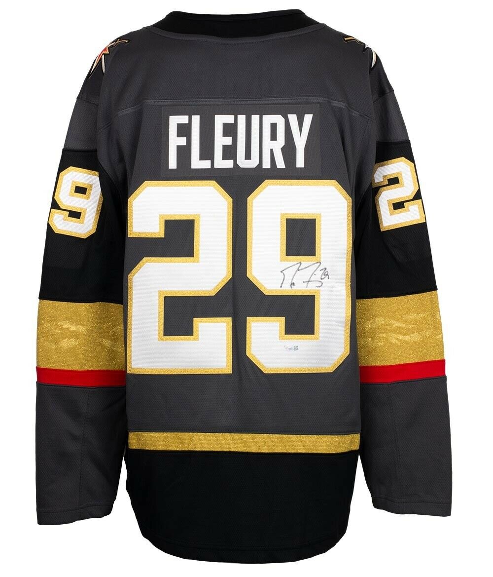 Marc-Andre Fleury Signed Golden Knights Jersey (Fanatics) at PristineAuction.com Marc-Andre Fleury Signed Golden Knights Jersey (Fanatics) at PristineAuction.com