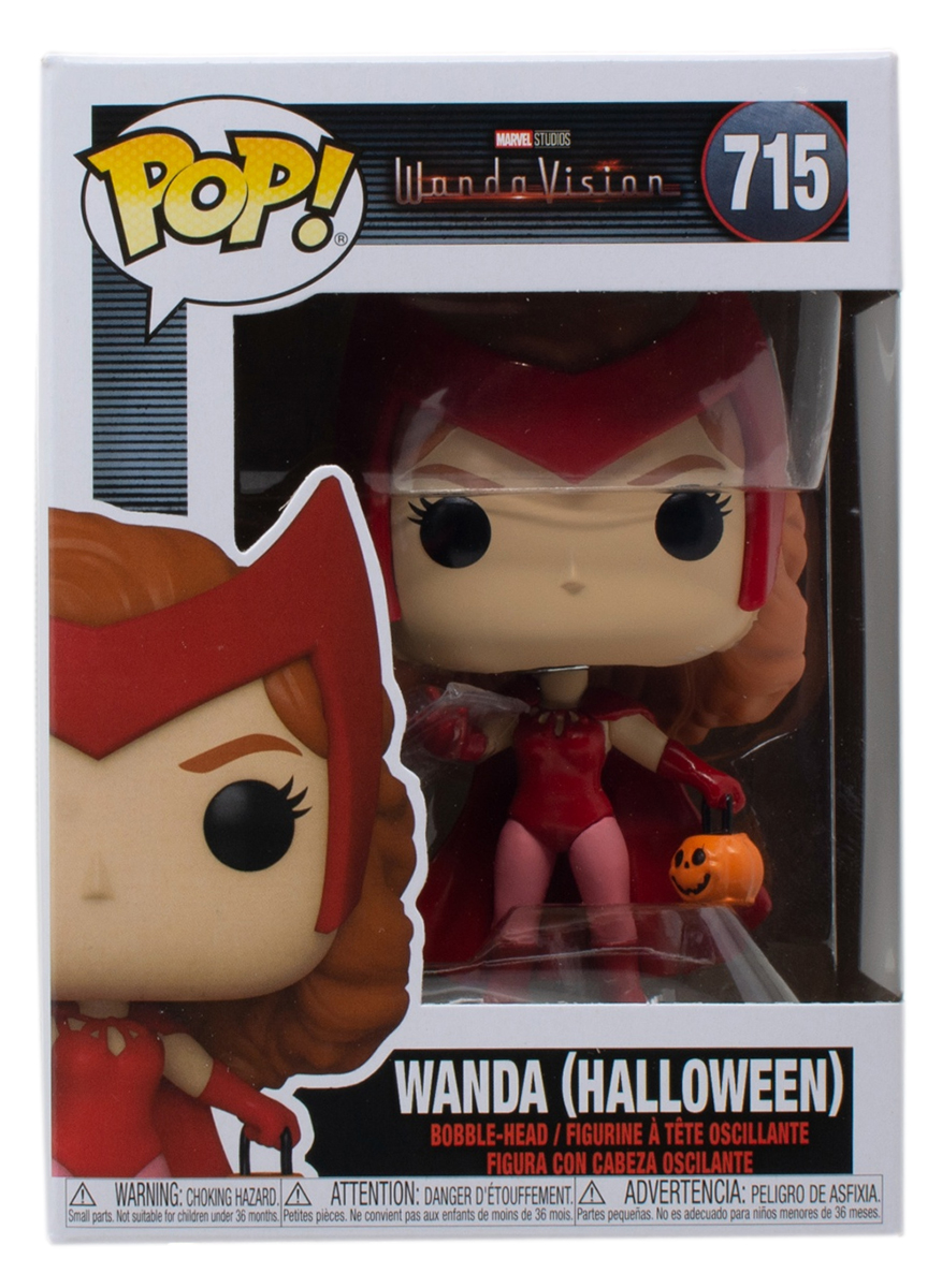 "Wanda Vision" #715 Wanda (Halloween) Pop! Vinyl Figure at PristineAuction.com "Wanda Vision" #715 Wanda (Halloween) Pop! Vinyl Figure at PristineAuction.com